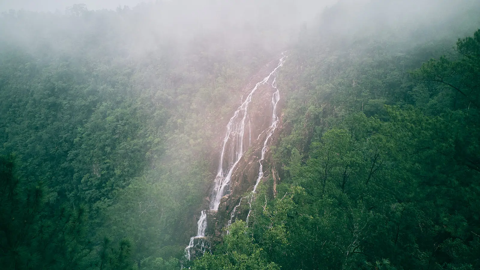 thousand foot falls in belize